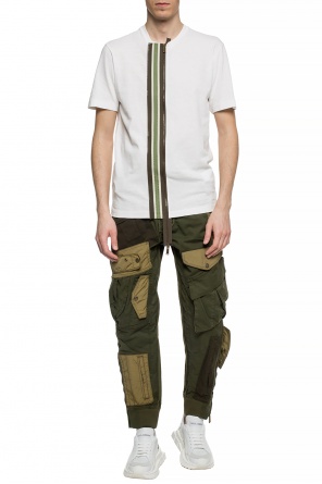Zip-up t-shirt, zdjęcie 2 Zip-up t-shirt od Dsquared2